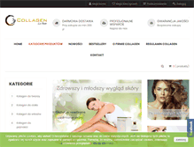 Tablet Screenshot of collagenlapure.com